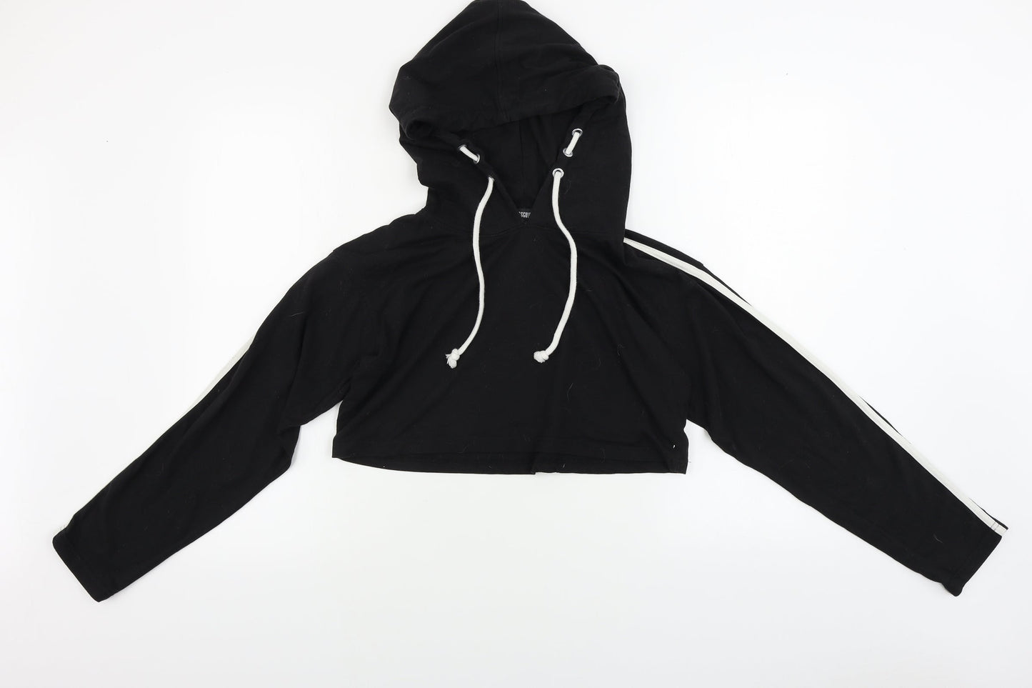 Missguided  Womens Black   Pullover Hoodie Size 14