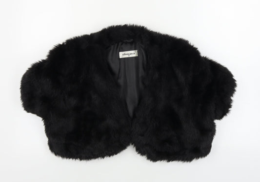 Dreams  Womens Black   Jacket Coat Size 14