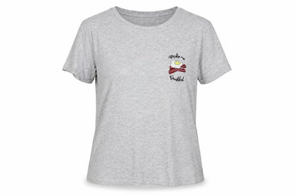 Boux Avenue Womens Grey   Basic T-Shirt Size 8