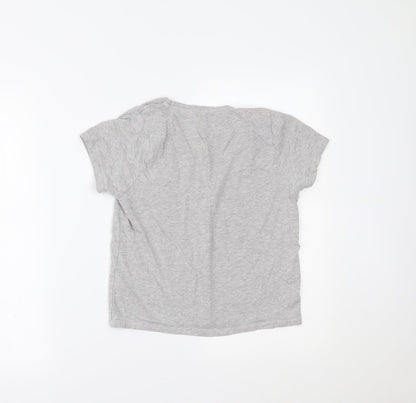 Boux Avenue Womens Grey   Basic T-Shirt Size 8