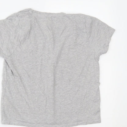 Boux Avenue Womens Grey   Basic T-Shirt Size 8