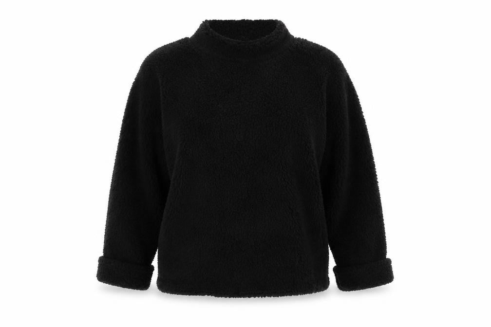 PRETTYLITTLETHING Womens Black   Pullover Jumper Size 10