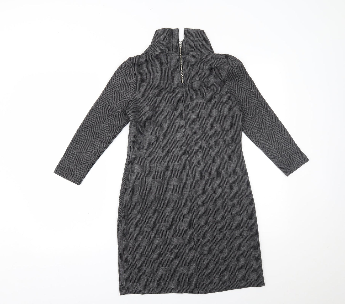 NEXT Womens Grey Plaid  Mini  Size 6