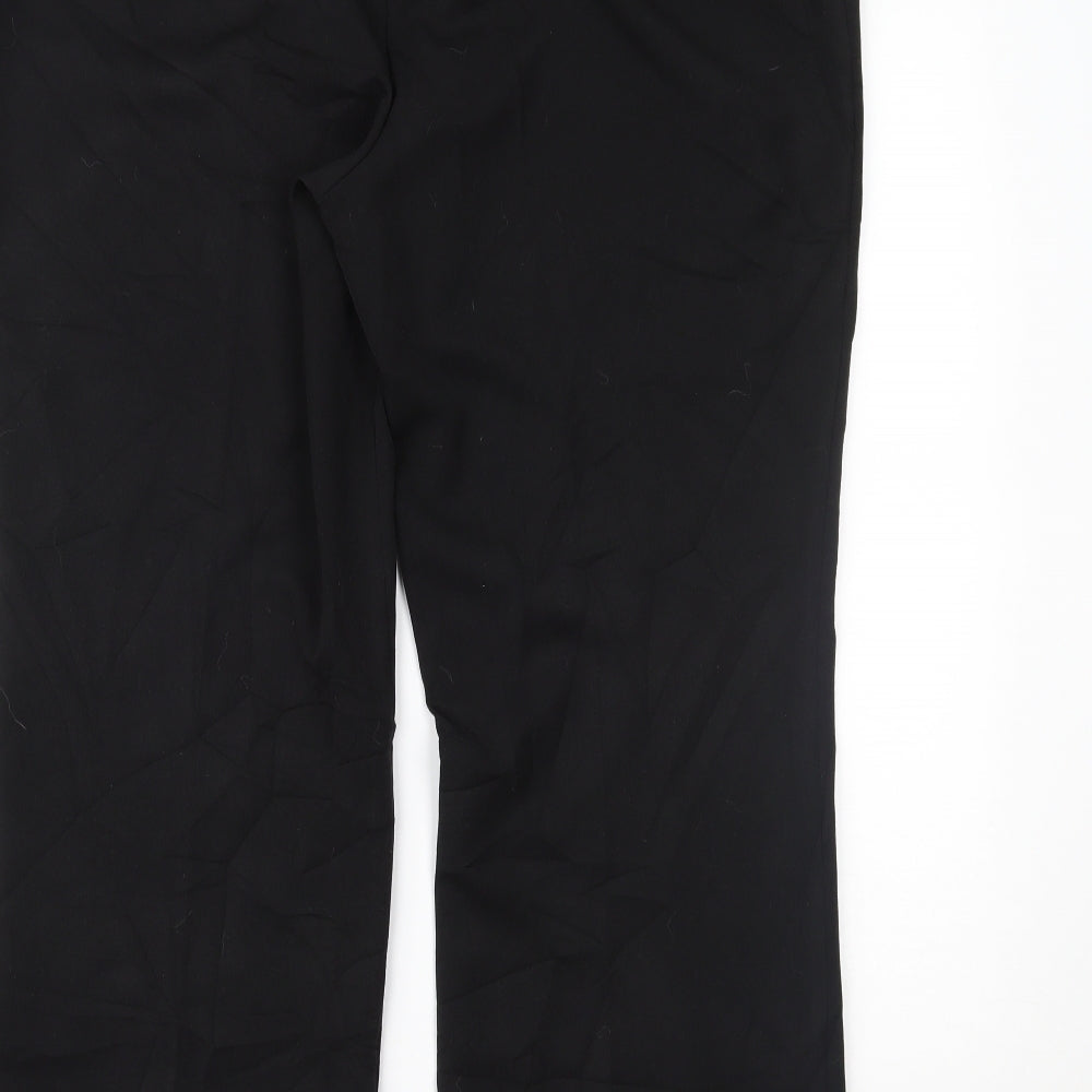 Arcadia Womens Black   Trousers  Size 18 L31.5 in