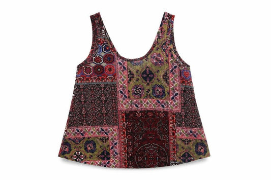 Glamourous Womens Multicoloured   Camisole Tank Size XS