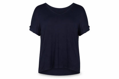 Brezza Womens Blue   Basic T-Shirt Size 16