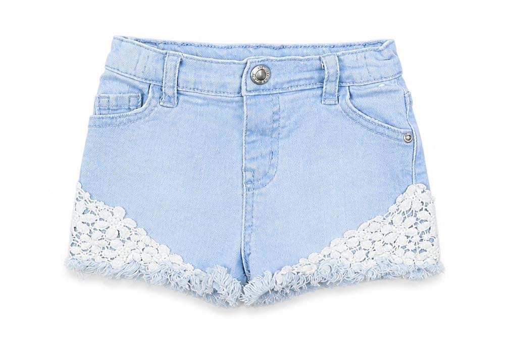 Denim & Co. Baby Blue   Cropped Jeans Size 9-12 Months  - washable mark