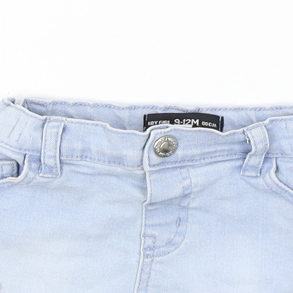 deniem co Baby Blue   Cropped Jeans Size 9-12 Months  - washable mark