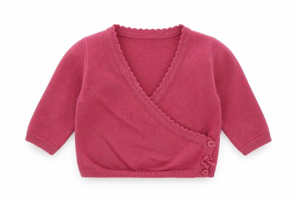 Marks & Spencer Girls Red   Pullover Jumper Size 0-3 Months