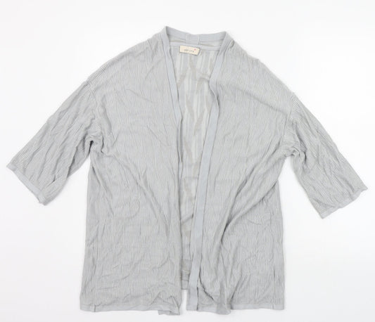 Per Una Womens Grey   Cardigan Jumper Size 16