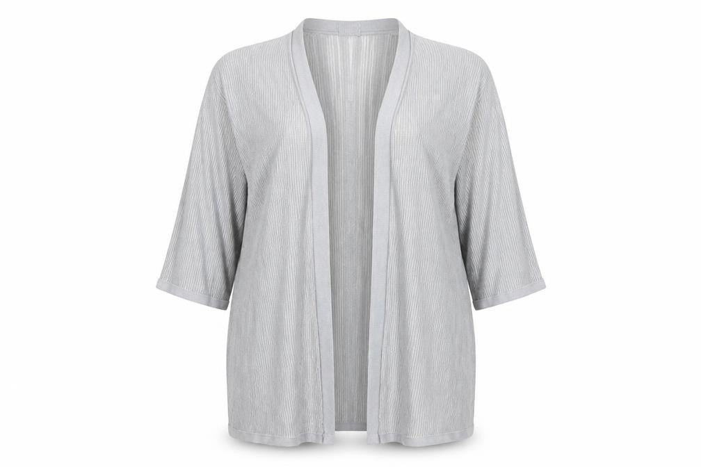 Per Una Womens Grey   Cardigan Jumper Size 16