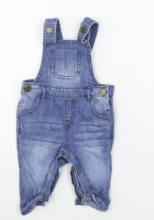 TU Baby Blue   Babygrow One-Piece Size 0-3 Months
