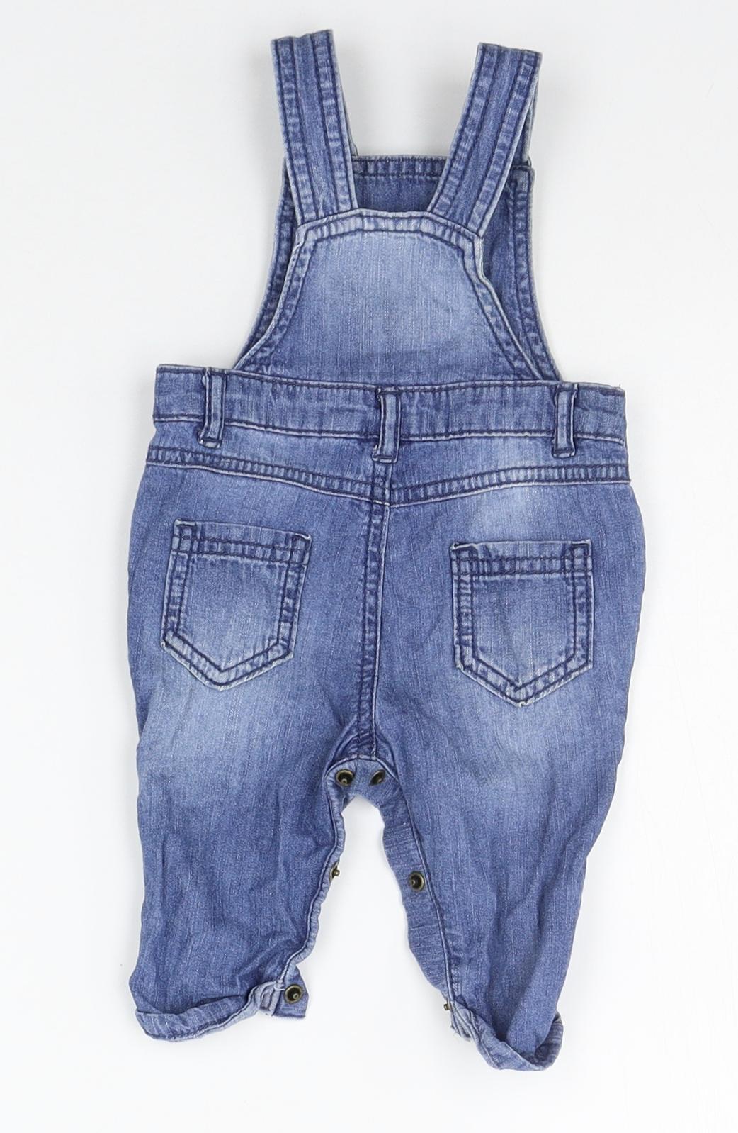 TU Baby Blue   Babygrow One-Piece Size 0-3 Months