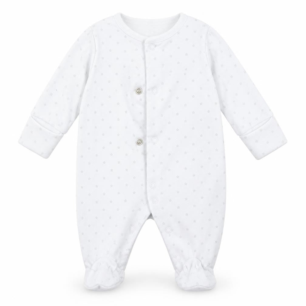 Next Baby White Geometric  Babygrow One-Piece Size Newborn
