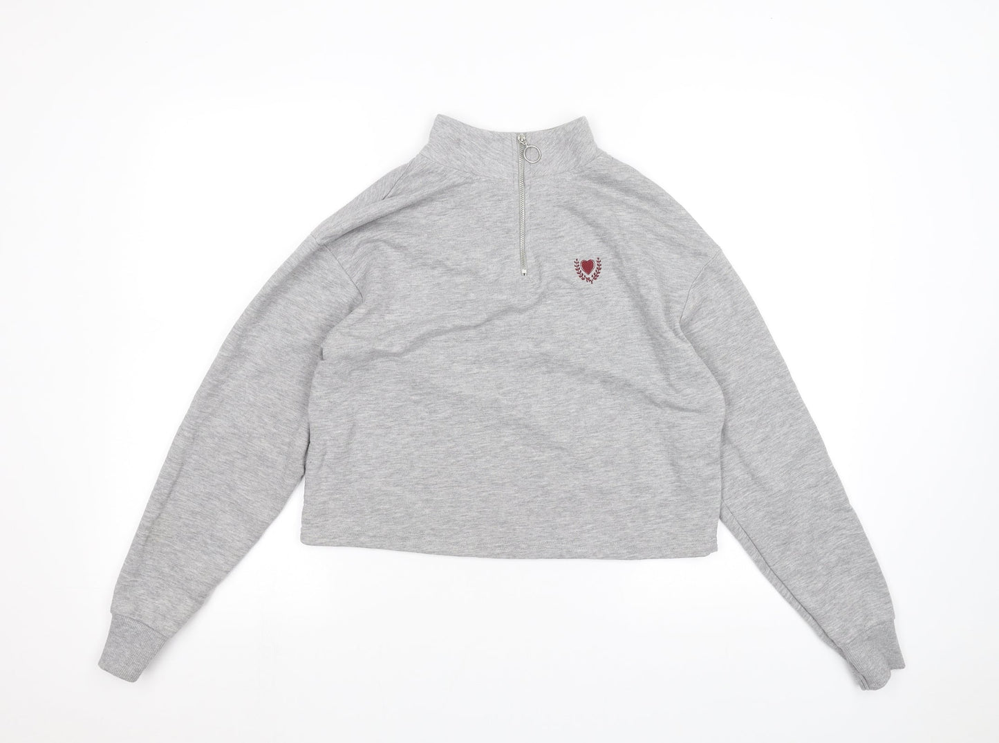 New Look Womens Grey   Pullover Jumper Size 6
