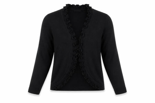 Claudia Ciuti Womens Black   Cape Jumper Size M