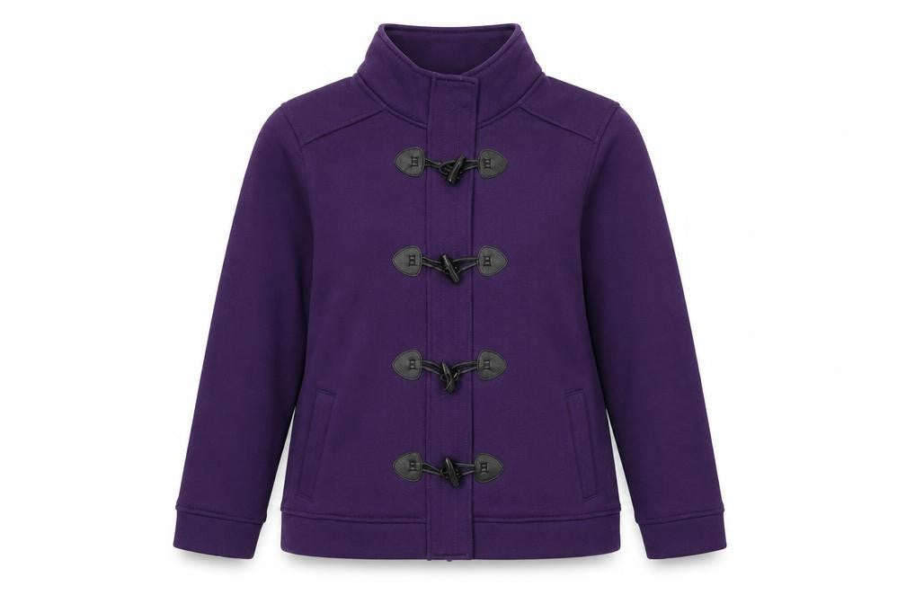 Bonmarché Womens Purple Full Zip Jumper Size M
