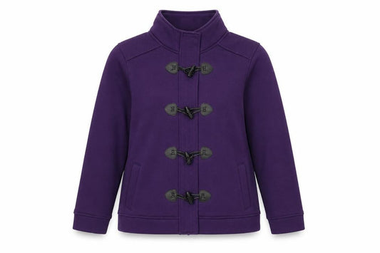 Bonmarché Womens Purple Full Zip Jumper Size M