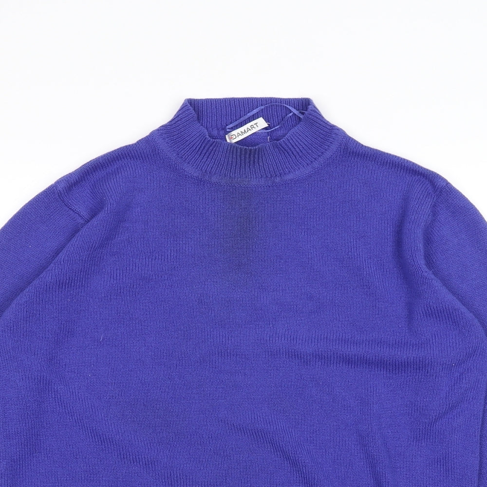 Damart Womens Purple   Basic T-Shirt Size 10