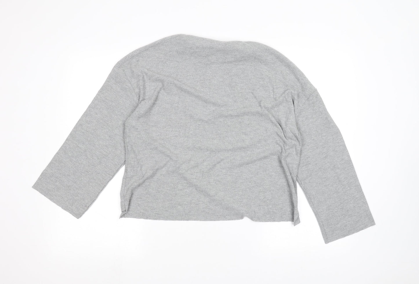 Topshop Womens Grey   Basic T-Shirt Size 6