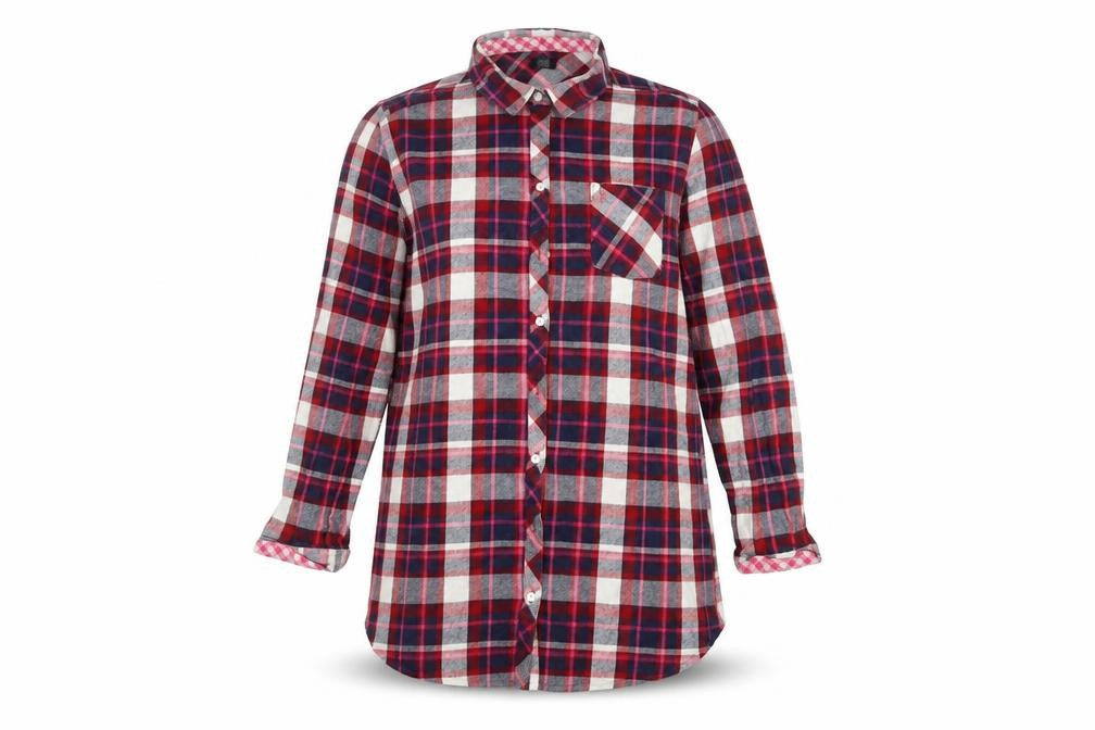 F&F Womens Red   Basic Button-Up Size 12