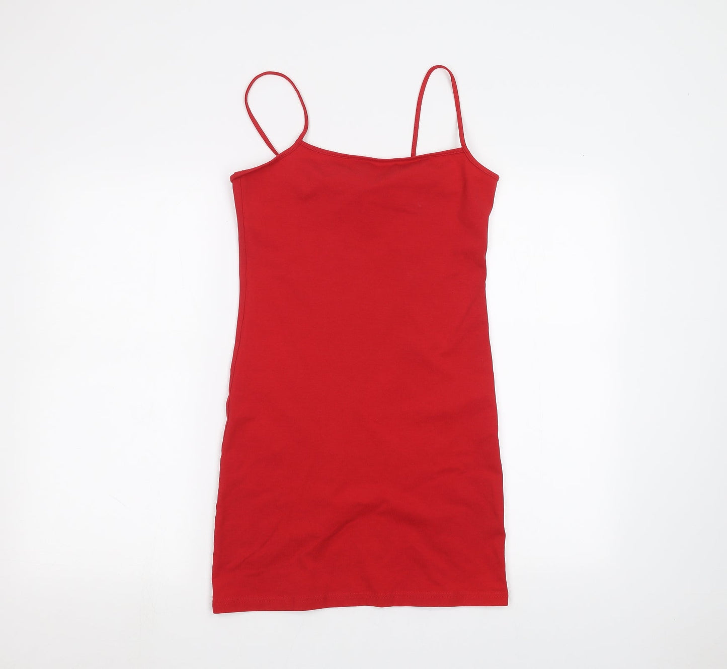 H&M Womens Red   Basic Blouse Size M