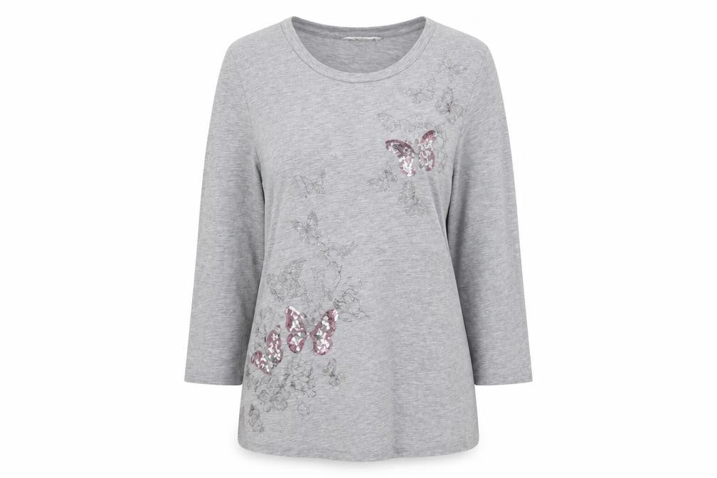 Sainsburys Womens Grey   Pullover Sweatshirt Size 12