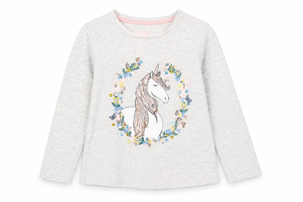 Matalan Girls Grey   Pullover Sweatshirt Size 6 Years