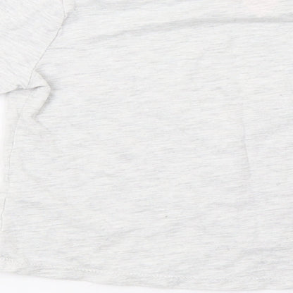 Matalan Girls Grey   Pullover Sweatshirt Size 6 Years