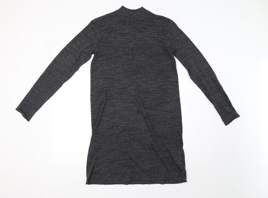 H&M Womens Grey  Knit A-Line  Size M