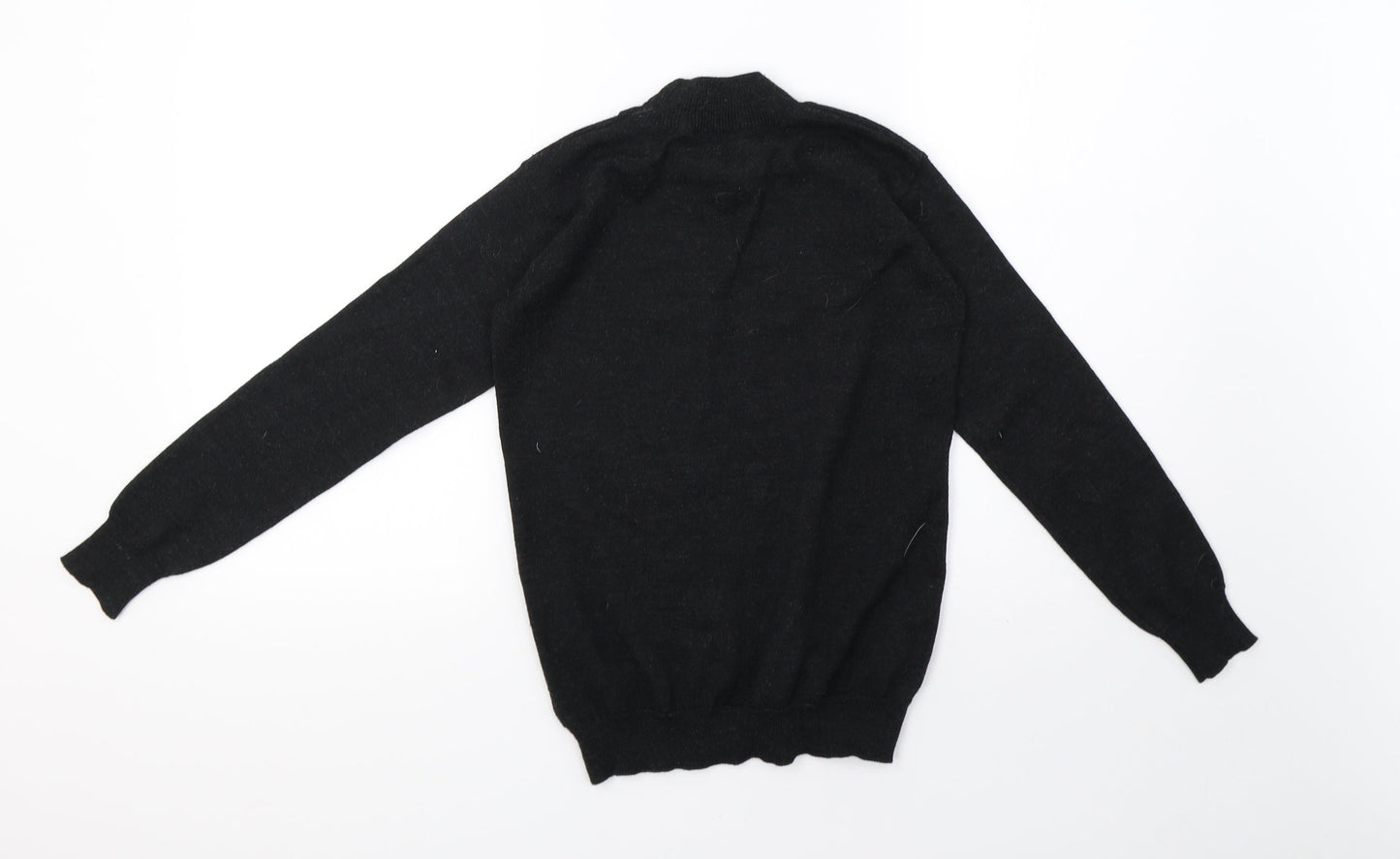 Preworn Womens Grey  Knit Pullover Sweatshirt Size 8