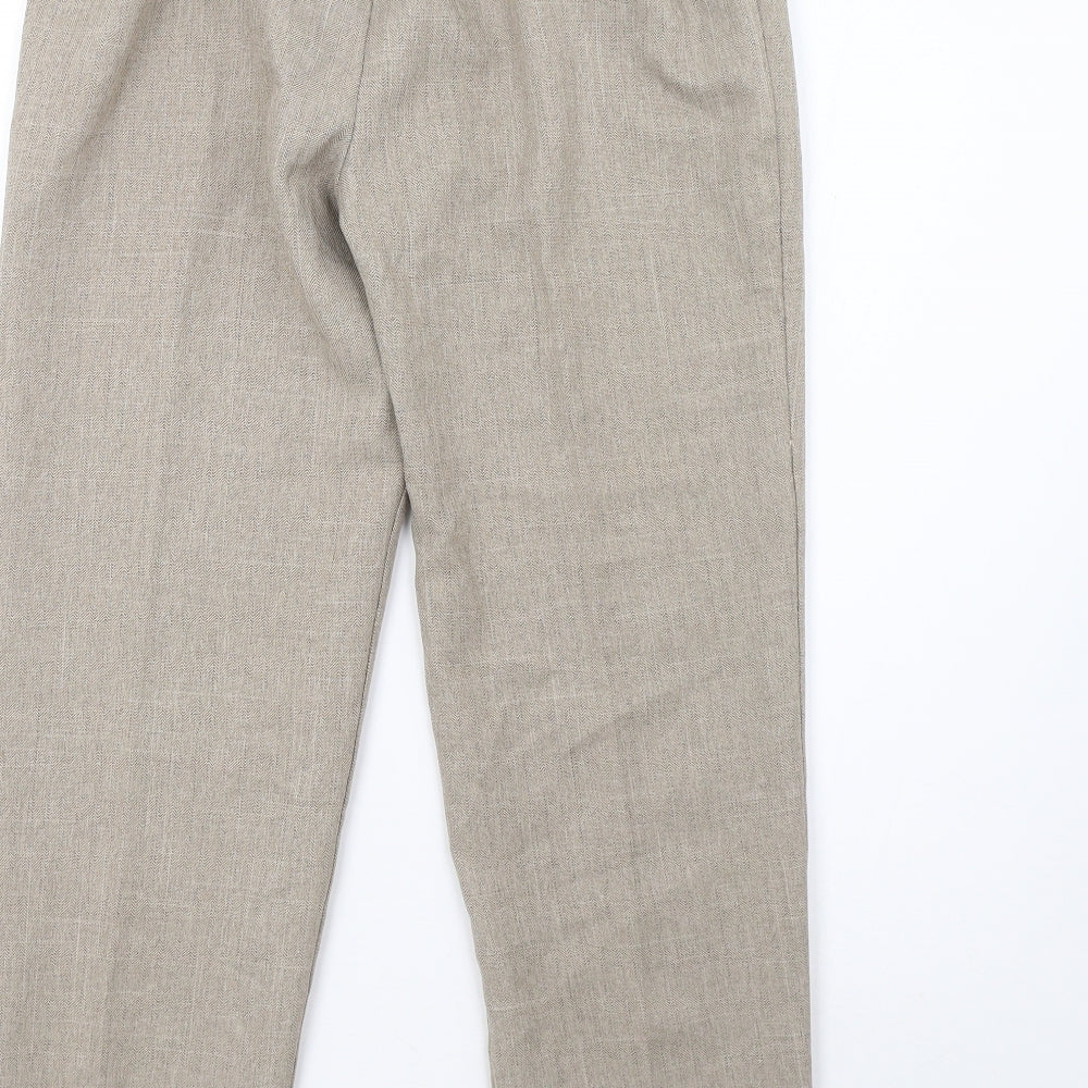 emma collection Womens Beige   Trousers  Size 10 L27 in