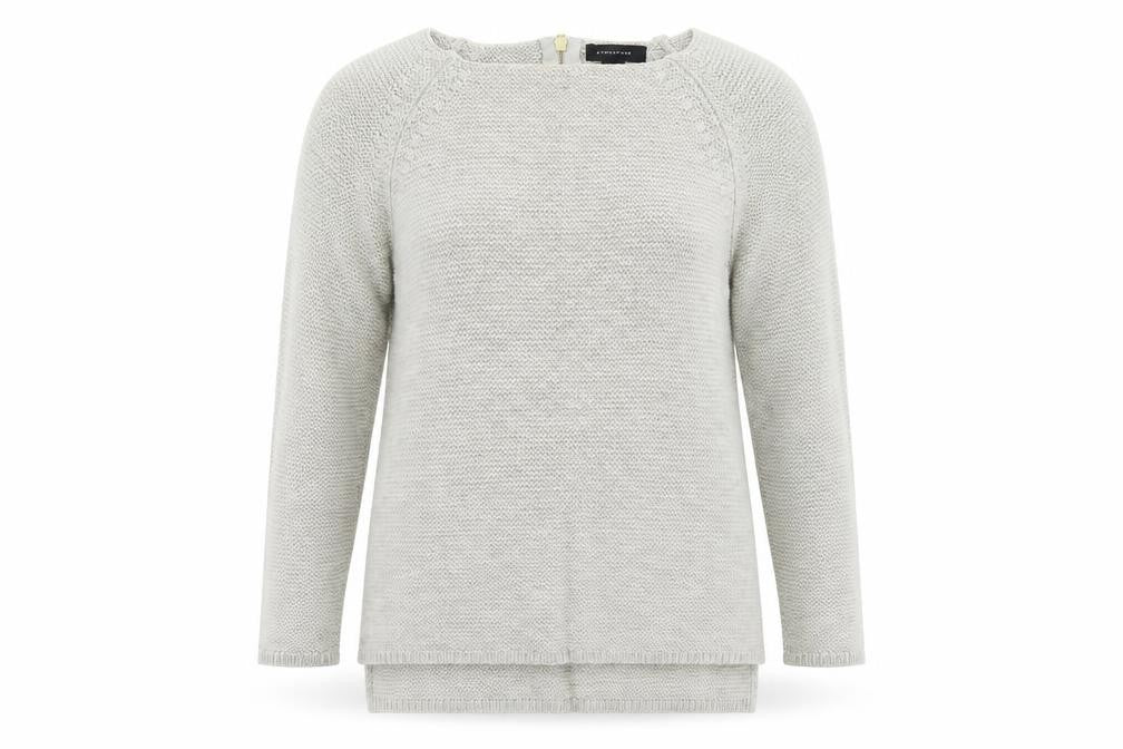 Primark Womens Beige  Knit Pullover Sweatshirt Size 10