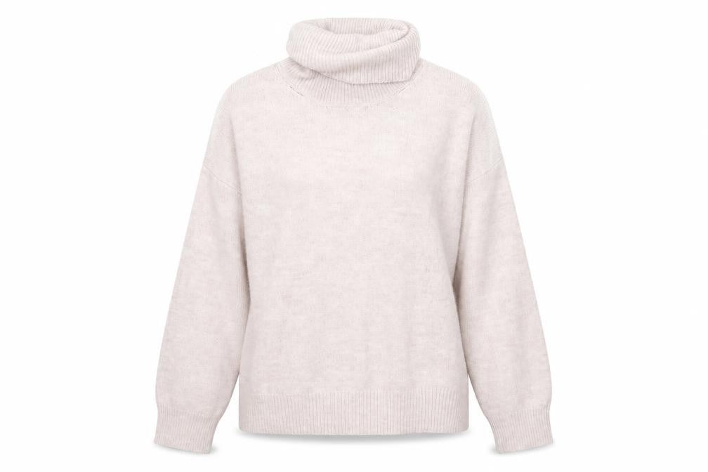 New Look Womens Pink  Knit Pullover Sweatshirt Size M