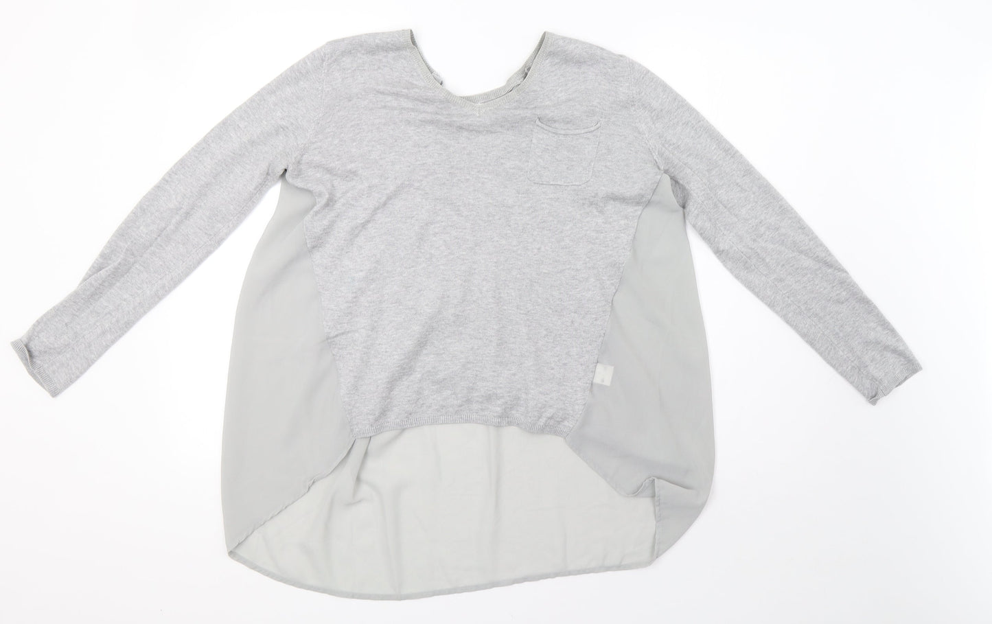 so sweet Womens Grey   Pullover Sweatshirt Size M