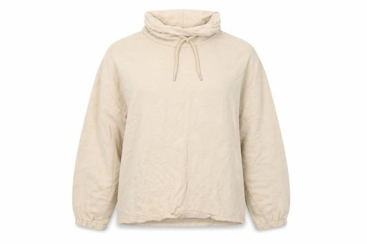 New Look Womens Beige   Pullover Sweatshirt Size M