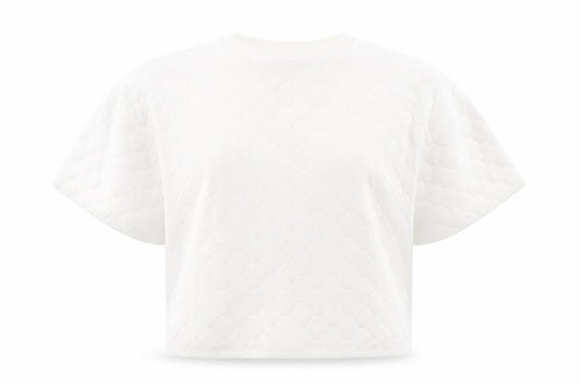 Anthology Womens White  Knit Pullover Sweatshirt Size 14