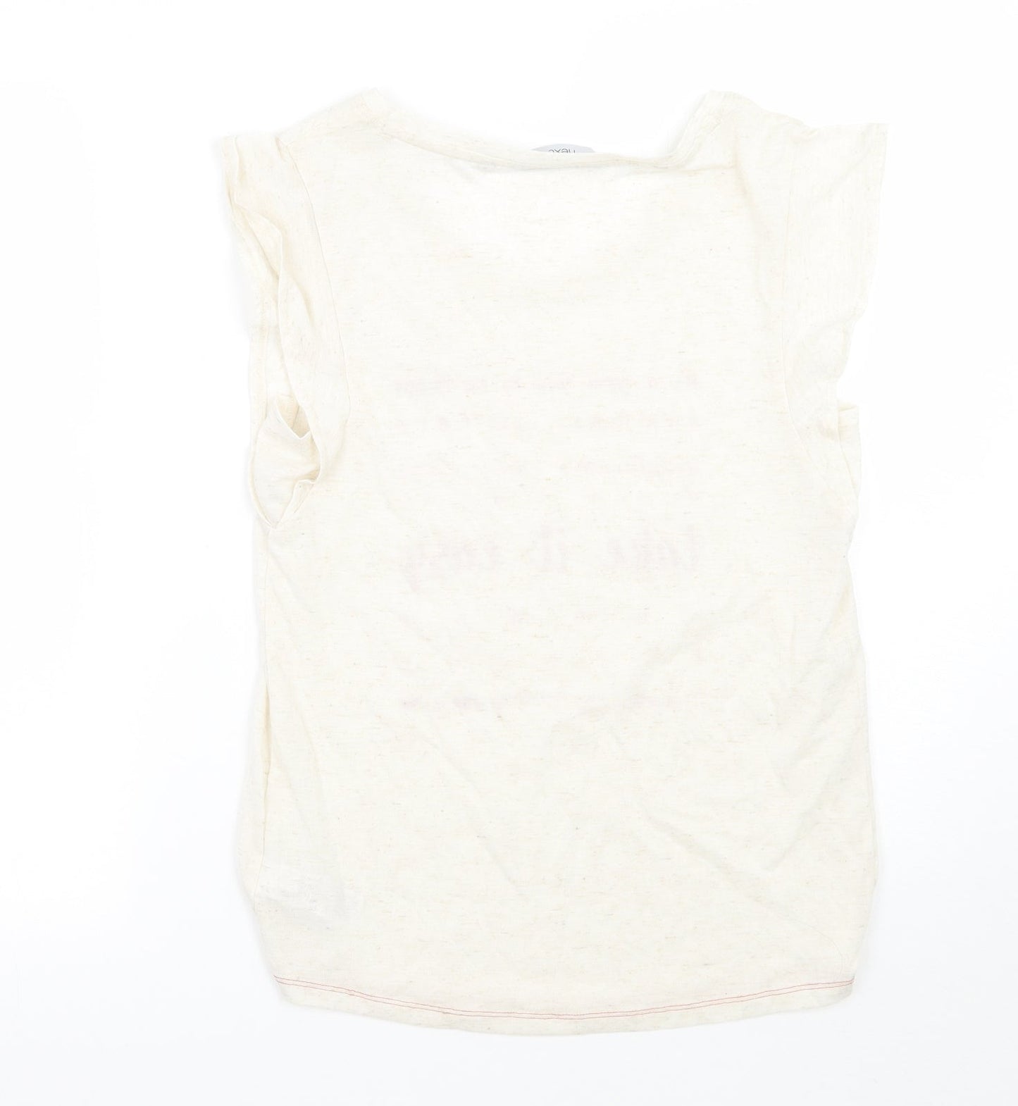 NEXT Womens Ivory   Basic T-Shirt Size 6