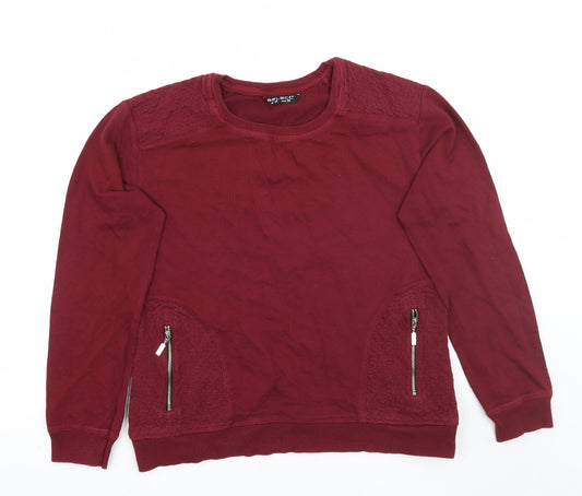 Select Womens Red   Pullover Jumper Size 10