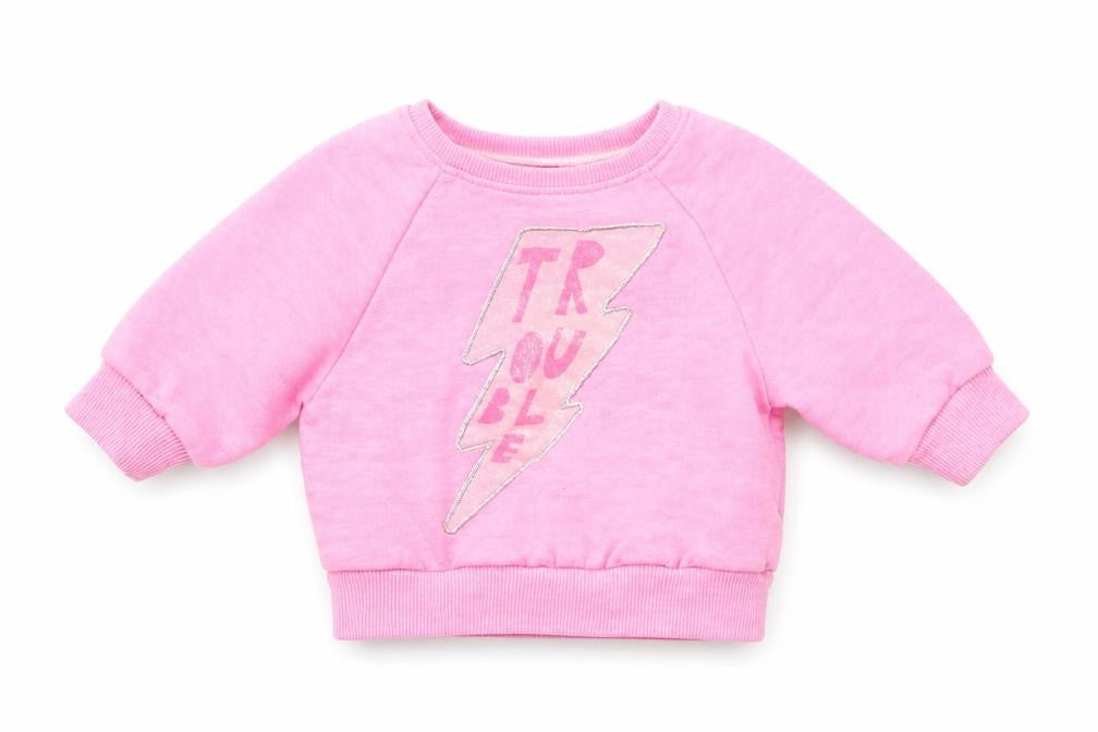 NEXT Girls Pink   Pullover Jumper Size 3-6 Months