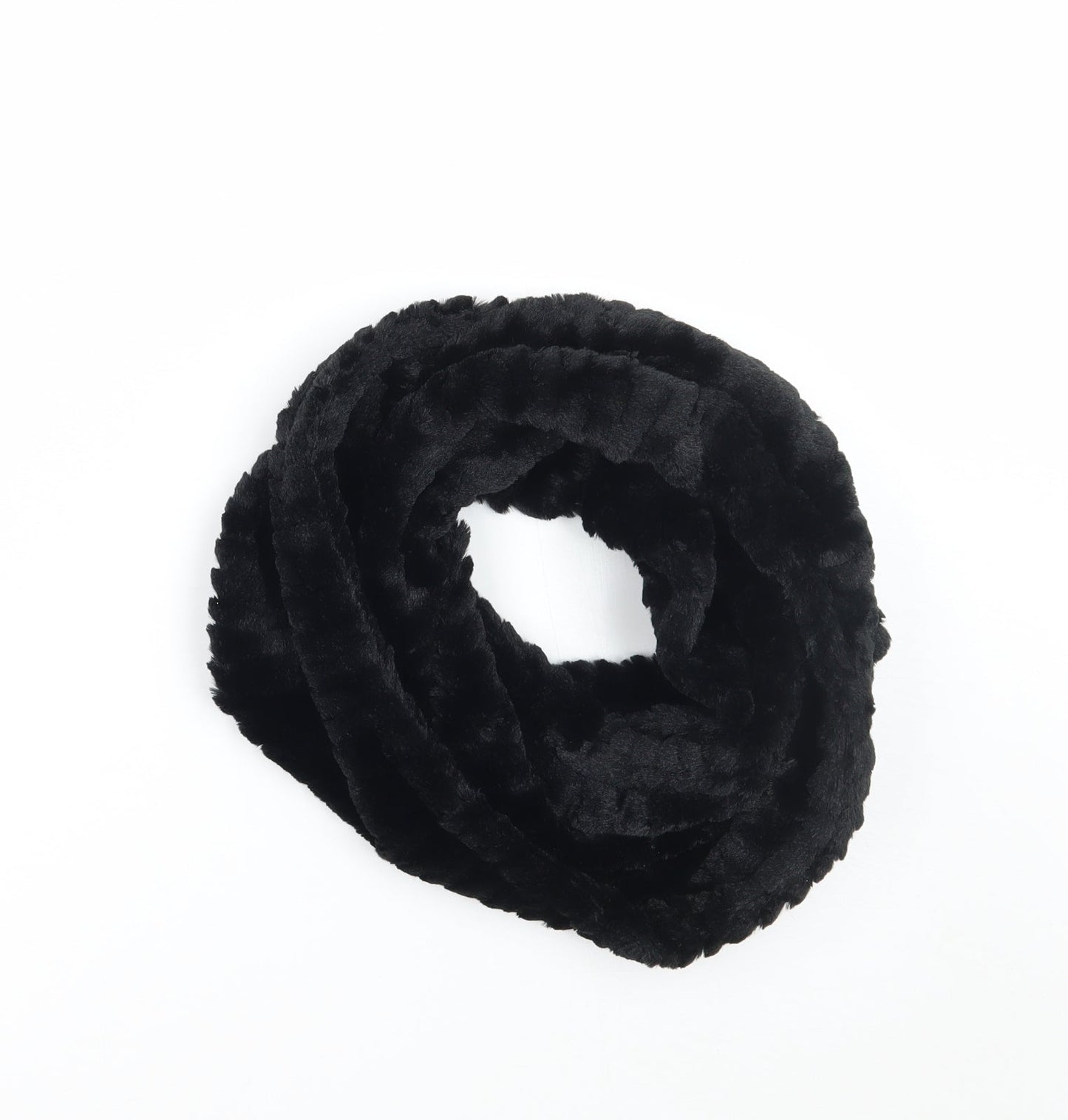 Preworn Womens Black    Scarf