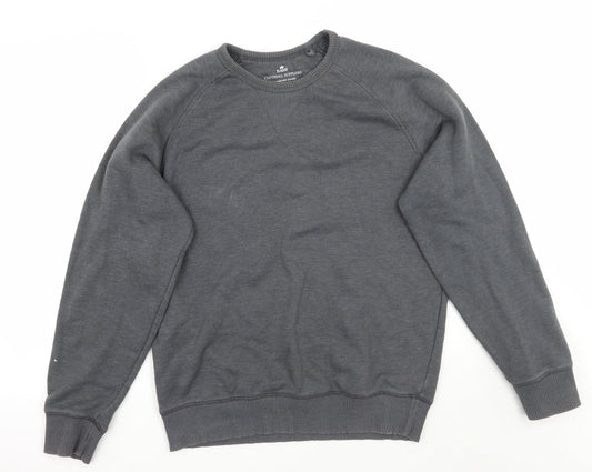 Easy Womens Grey   Pullover Jumper Size M