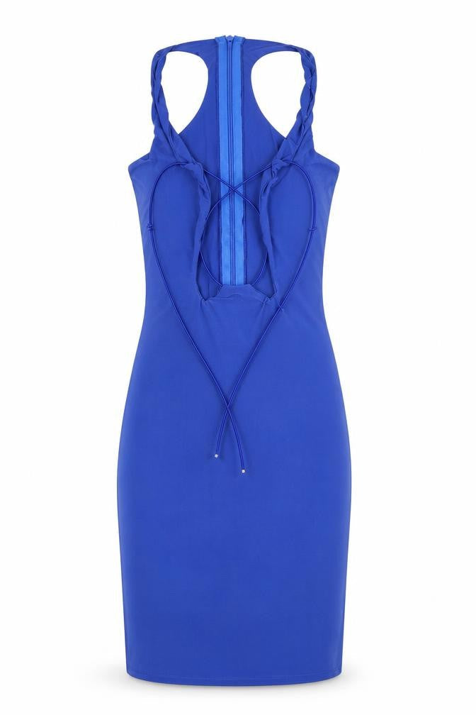 Femme Luxe Womens Blue   Bodycon  Size 6