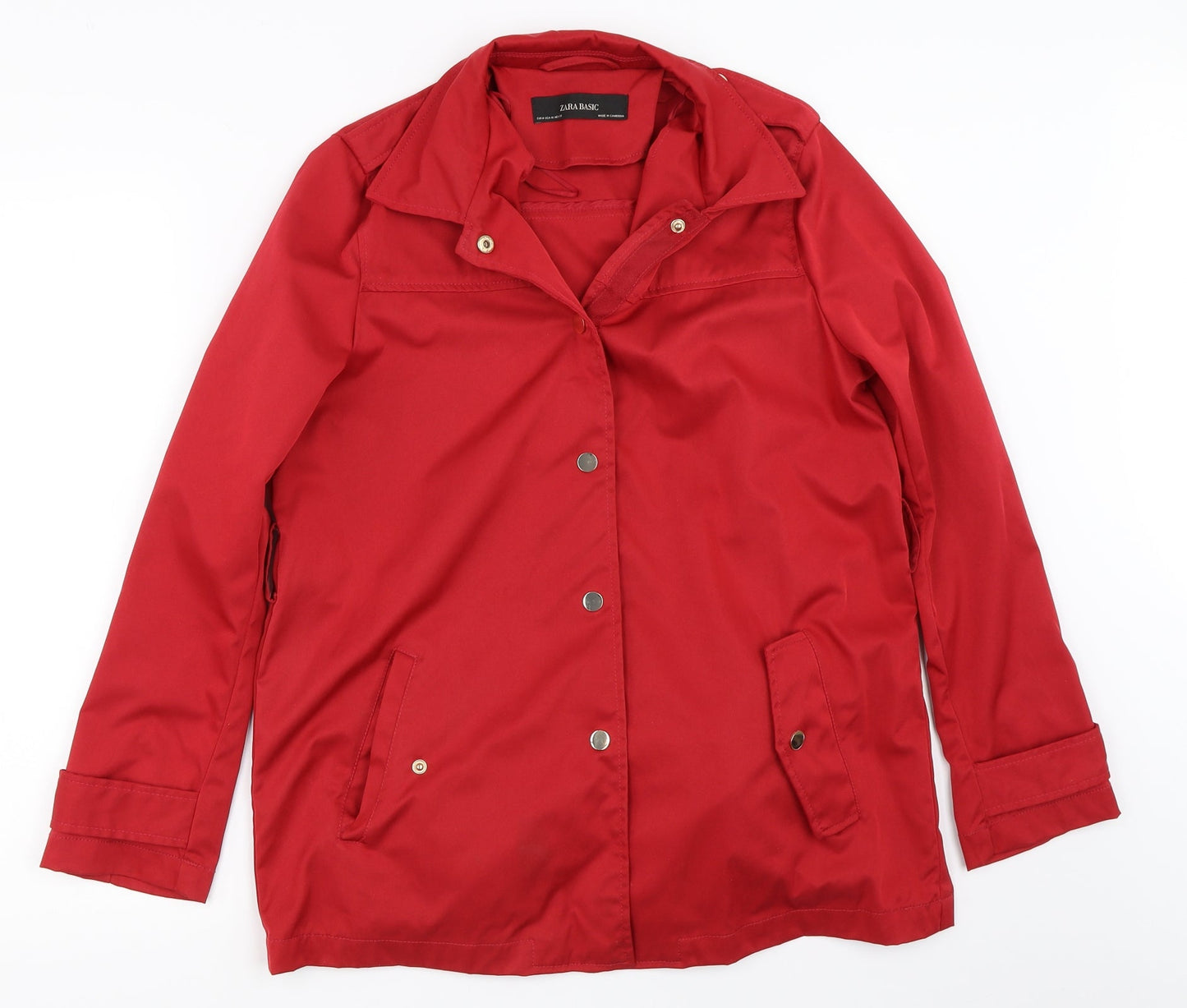 Zara Womens Red   Jacket Coat Size M