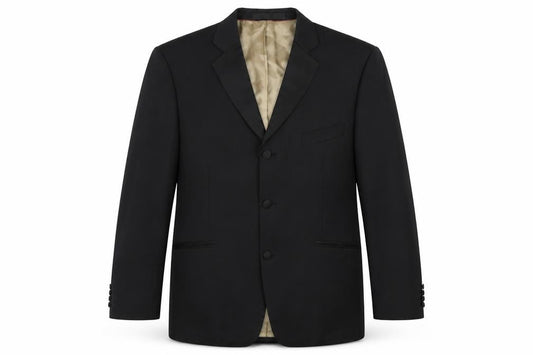 Preworn Mens Black   Jacket Blazer Size 42