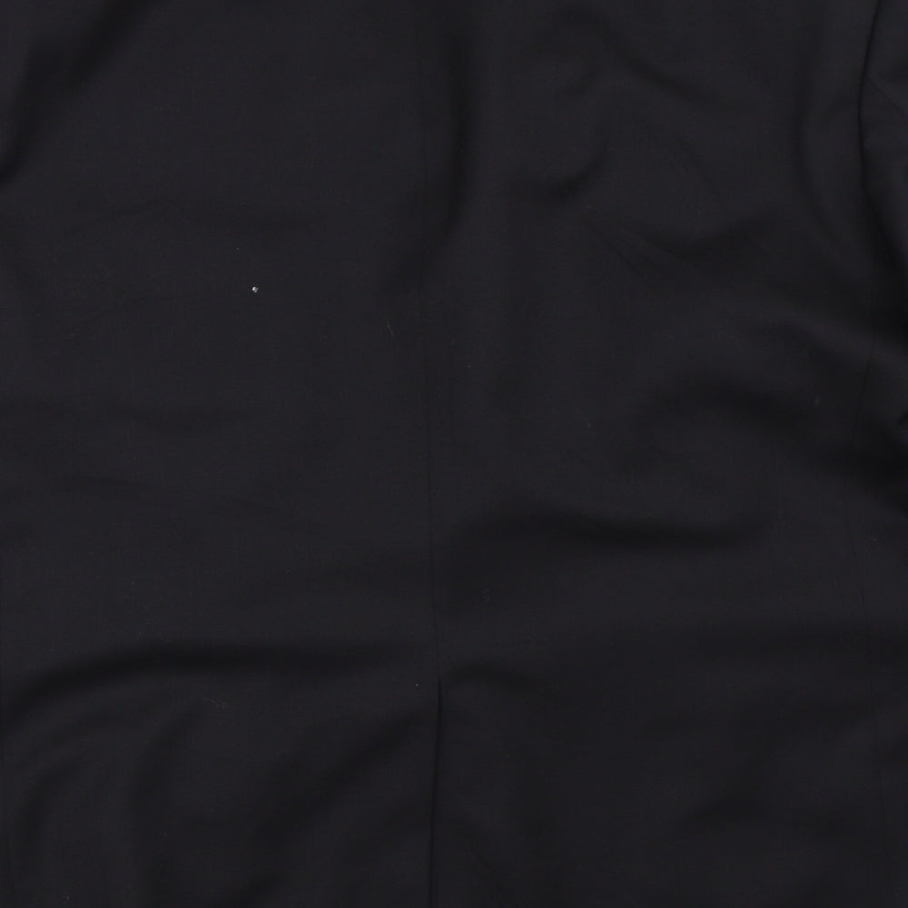 Preworn Mens Black   Jacket Blazer Size 42