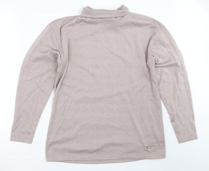 Outdoor Scene Mens Pink   Pullover Jumper Size S