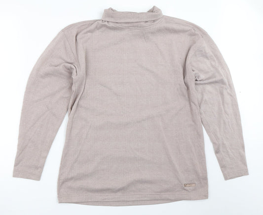 Outdoor Scene Mens Pink   Pullover Jumper Size S