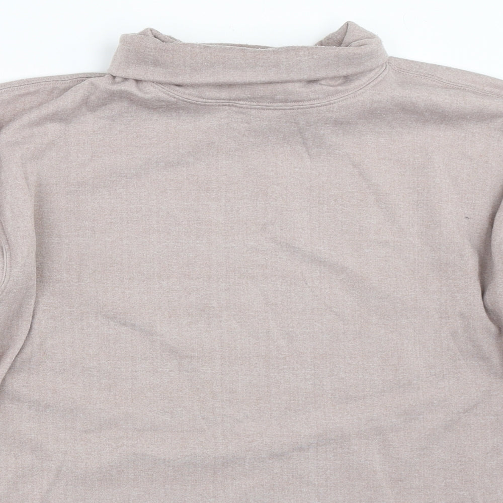 Outdoor Scene Mens Pink   Pullover Jumper Size S