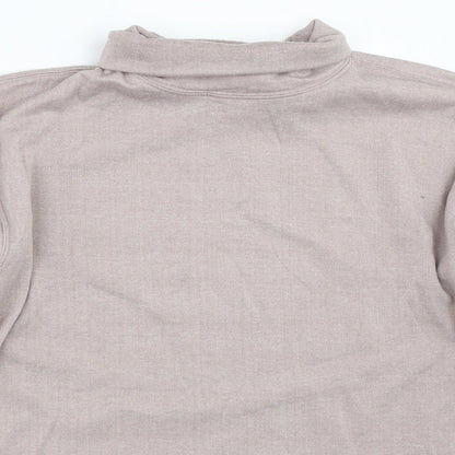 Outdoor Scene Mens Pink   Pullover Jumper Size S